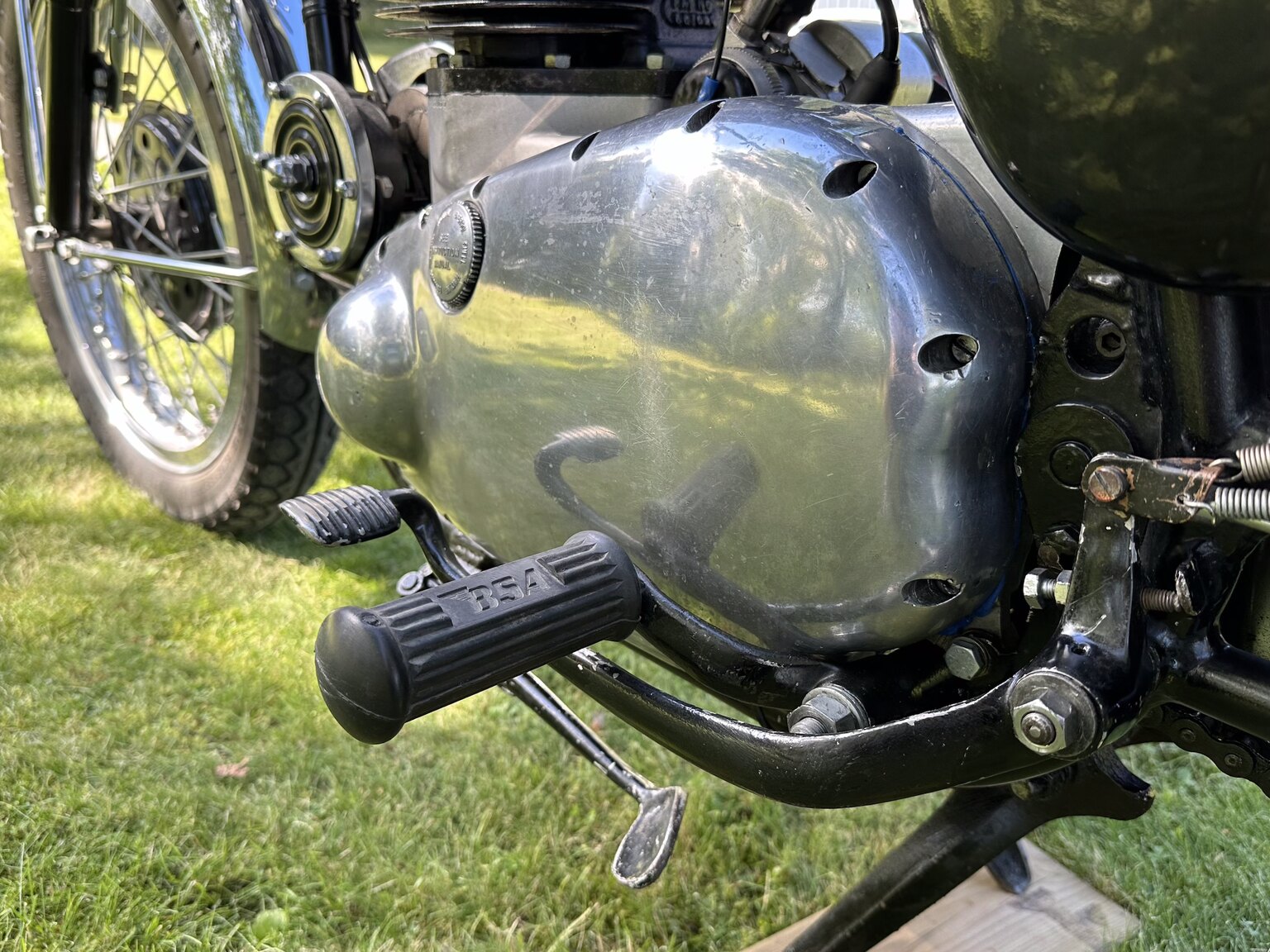 Aussenfoto 1954  BSA A10 Deluxe