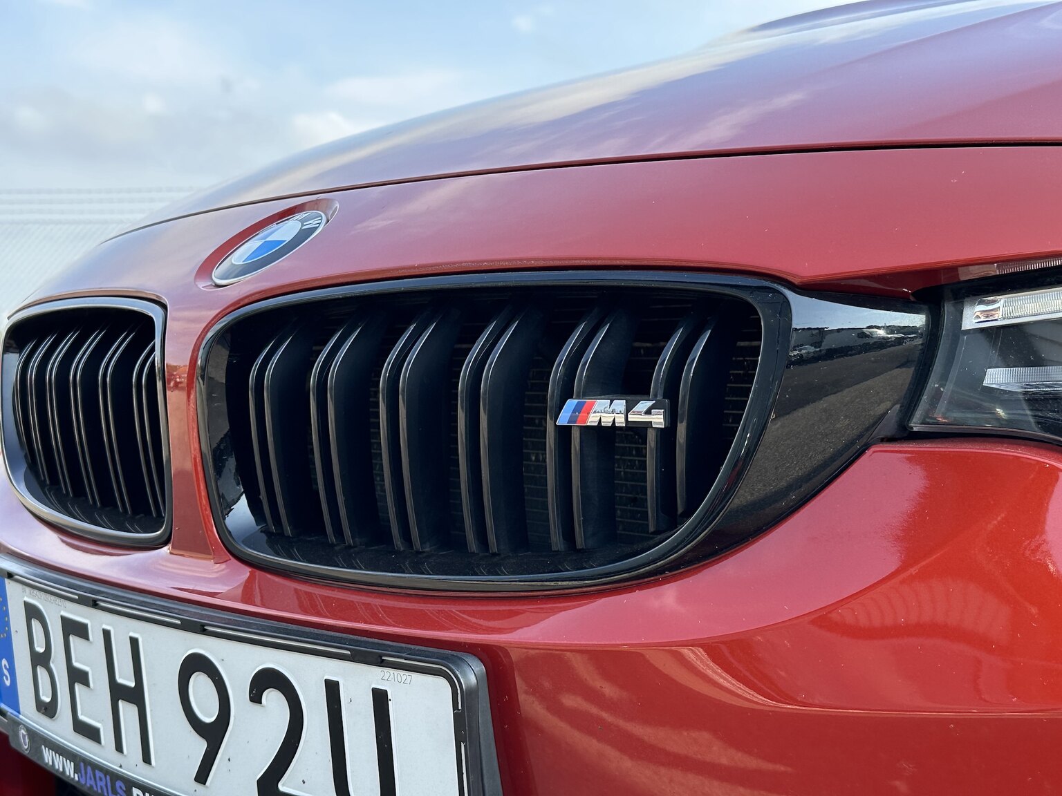 Exteriörbild på 2018 BMW M4 Competition Convertible F83 Manual