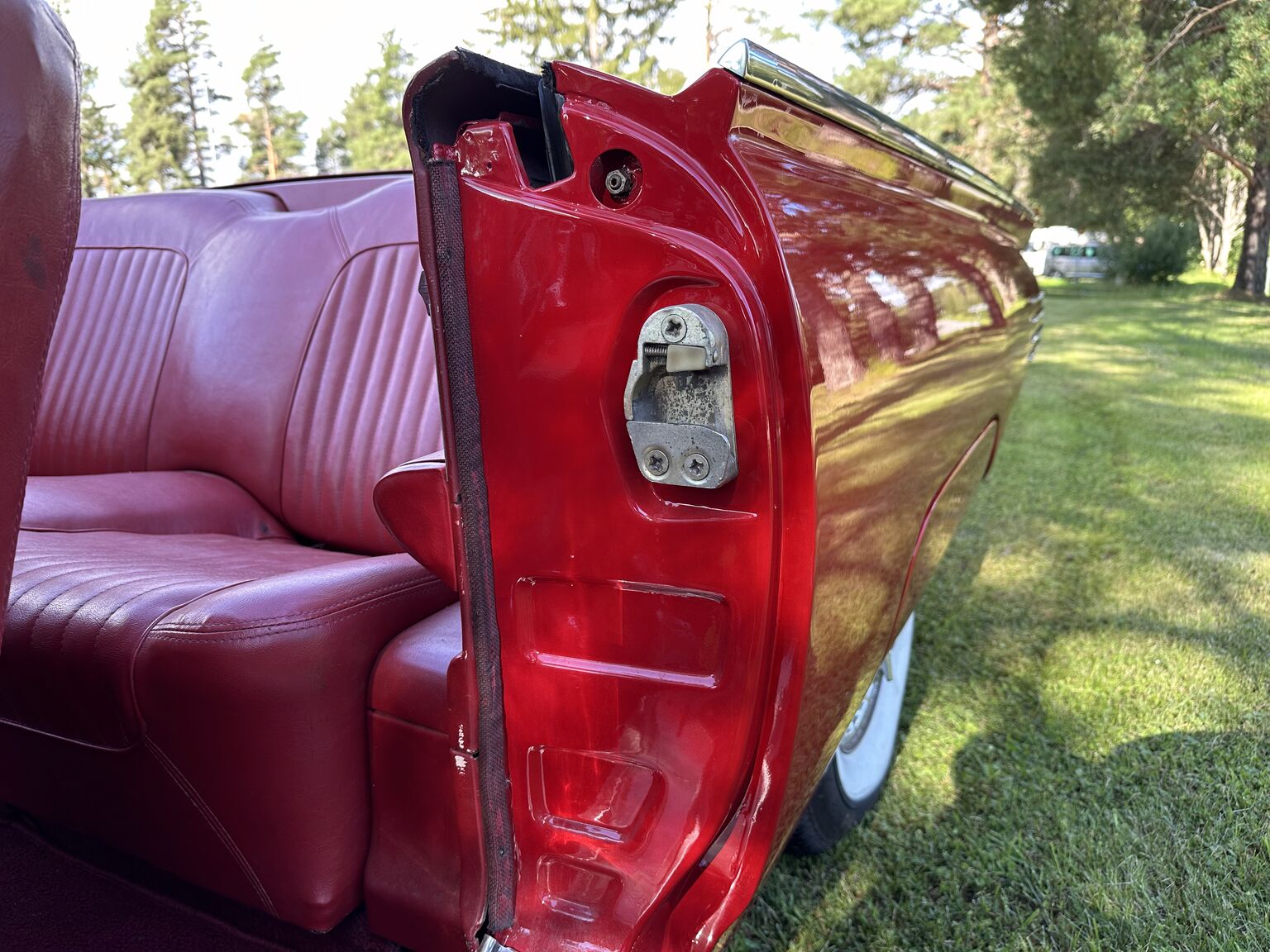 Interiörbild 1961 Ford Thunderbird Convertible
