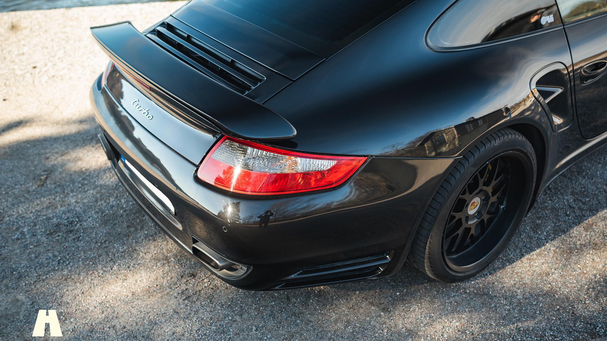 Exteriörbild på 2007 Porsche 997 Turbo