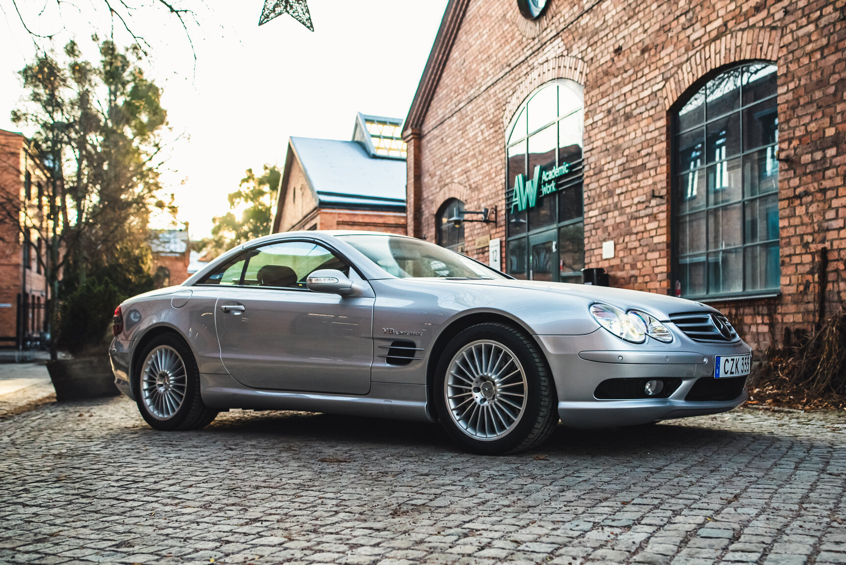 Exteriörbild på 2003 Mercedes-Benz SL 55 AMG