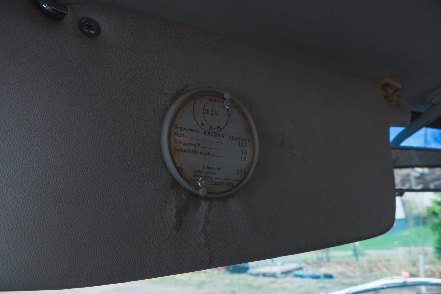 Innenraumfoto von 1971 Volvo 144 2.0 Automat