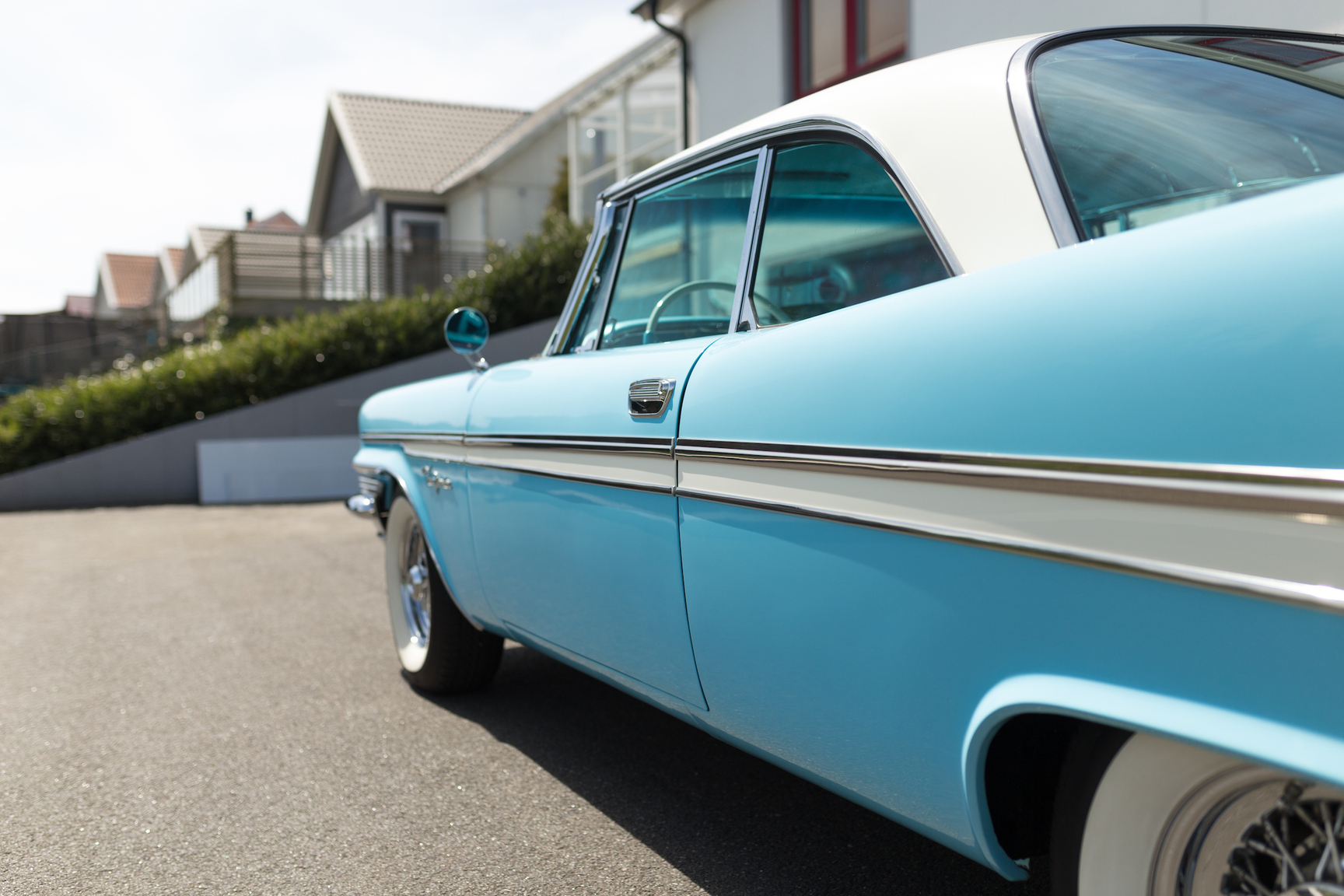 Exteriörbild på 1957 Chrysler New Yorker