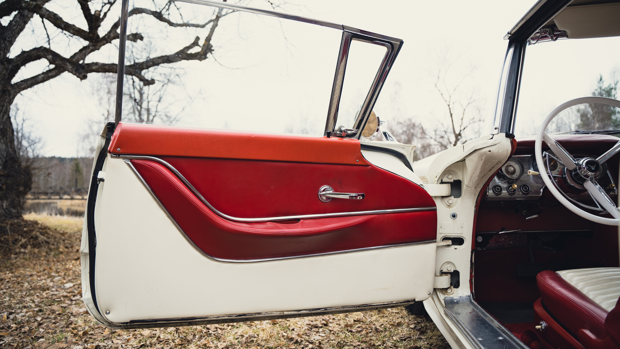 Innenraumfoto von 1959 Ford Thunderbird hardtop