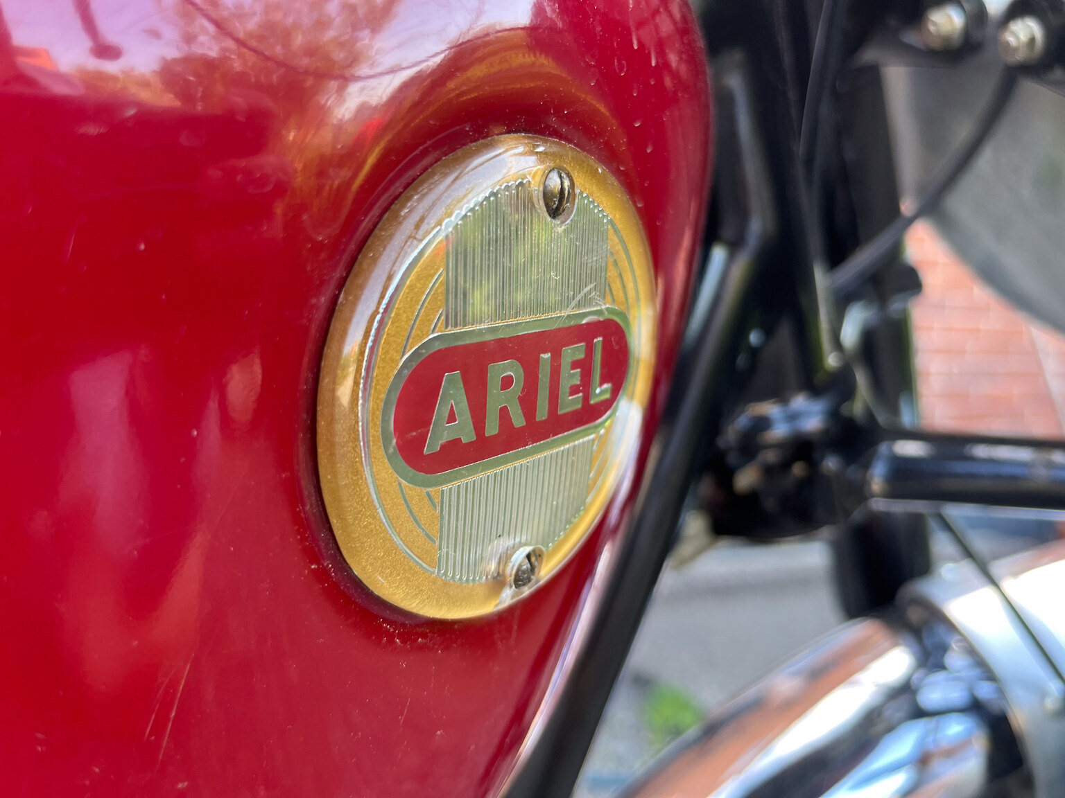 Aussenfoto 1954 Ariel HS 500