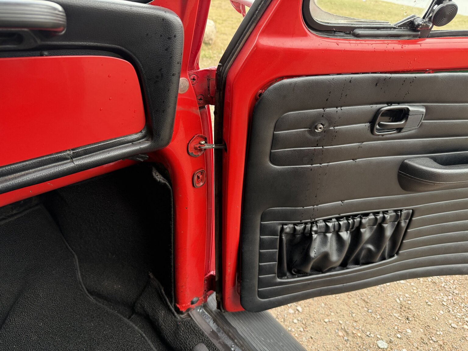 Interiörbild 1972 Volkswagen Beetle 1302 S