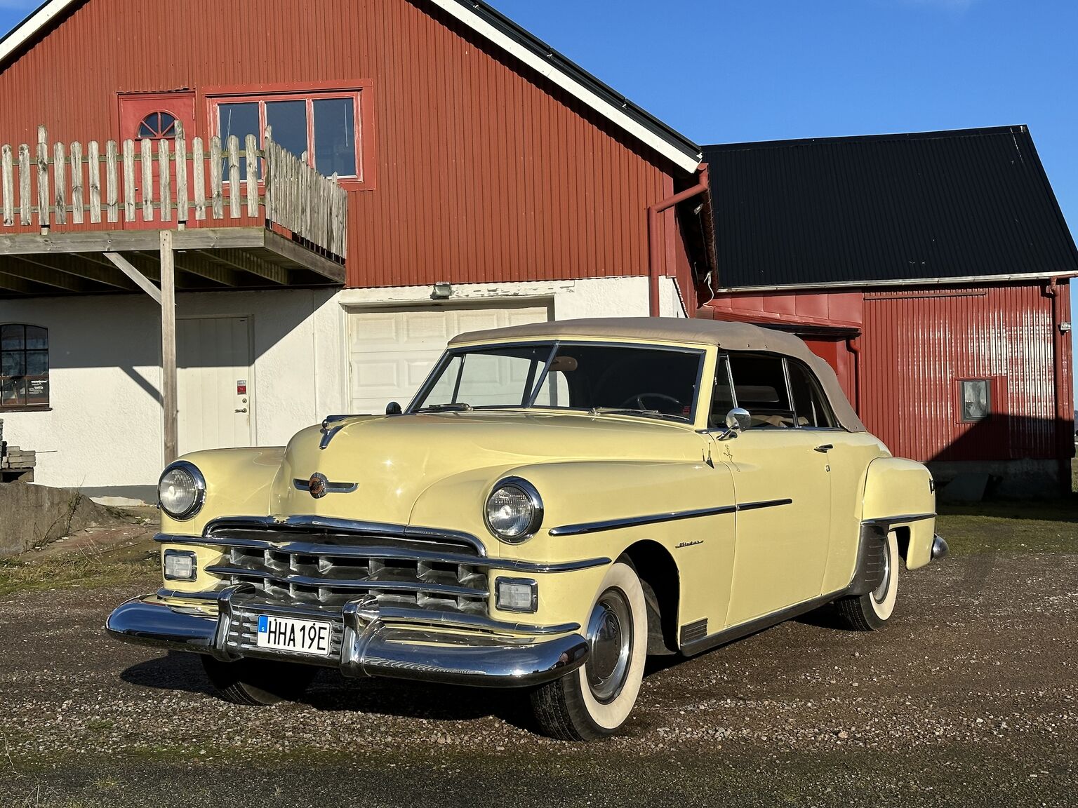 Exteriörbild på 1950 Chrysler Windsor Convertible (4)