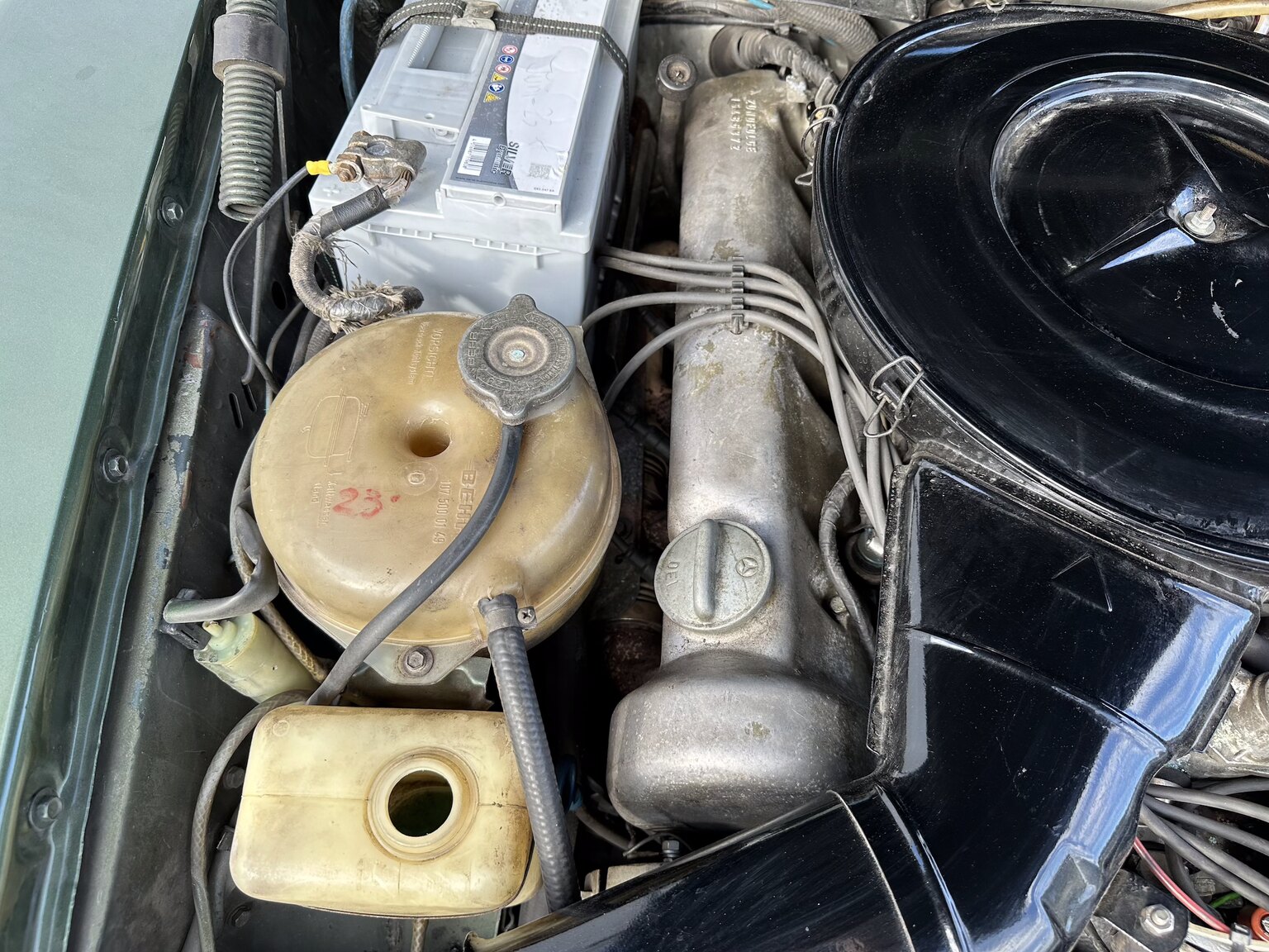 1974 Mercedes Benz 450 SLC, Mekanik