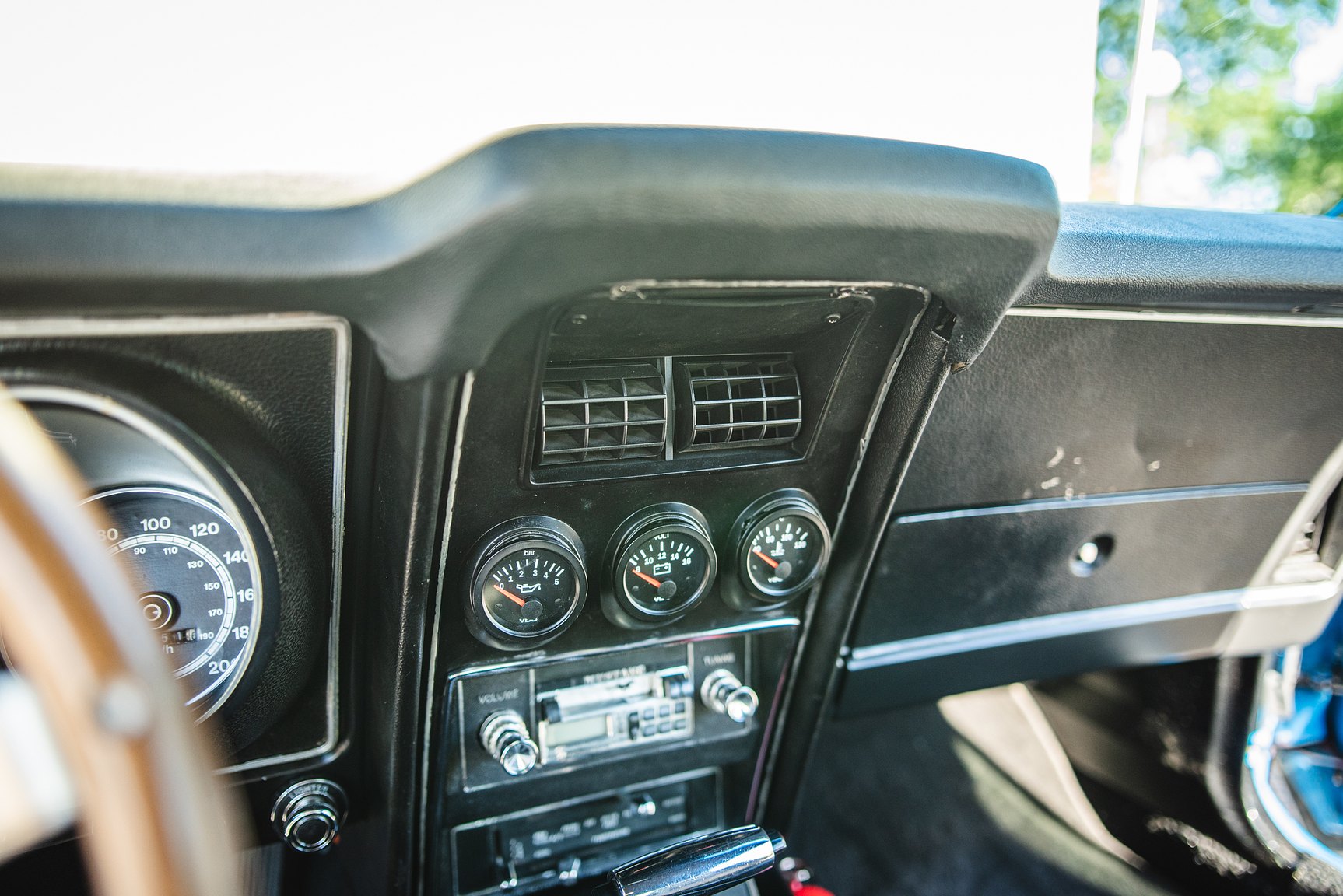 Interiörbild 1971 Ford Mustang Mach 1