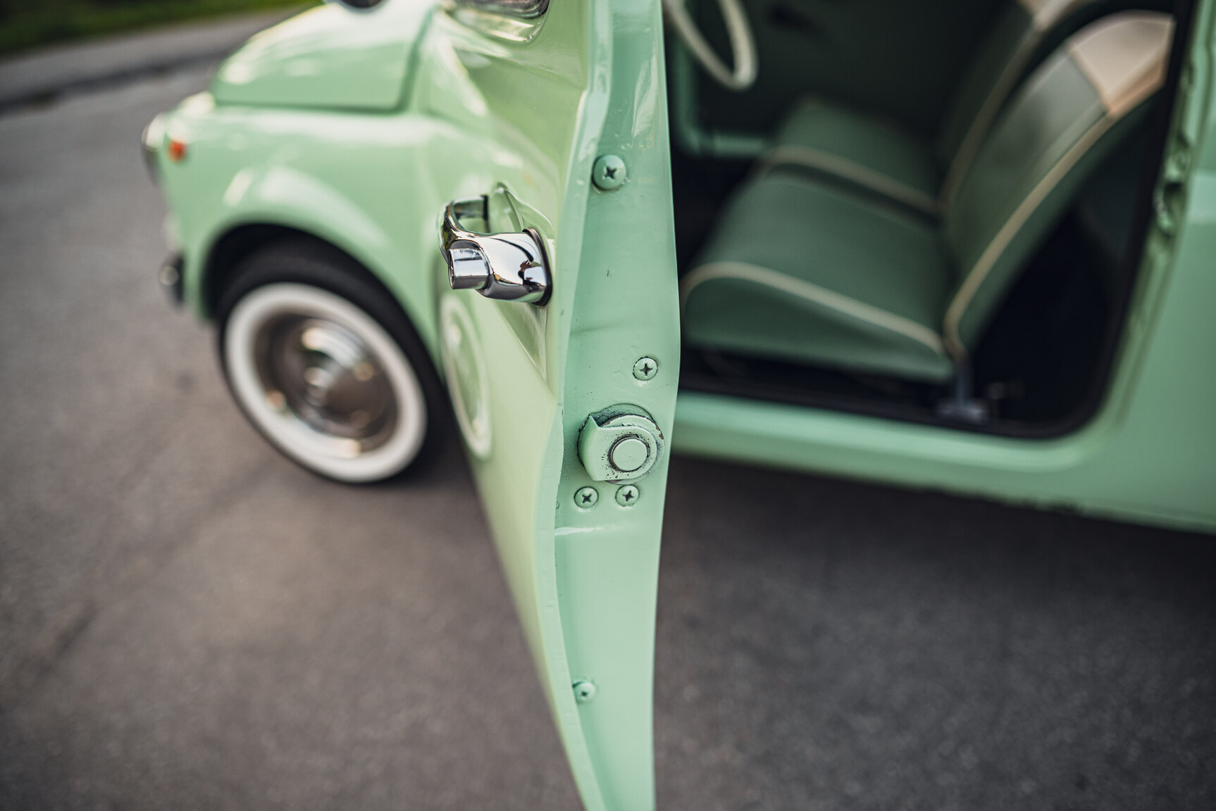 Interiörbild 1967 Fiat 500 "No Reserve Auction"