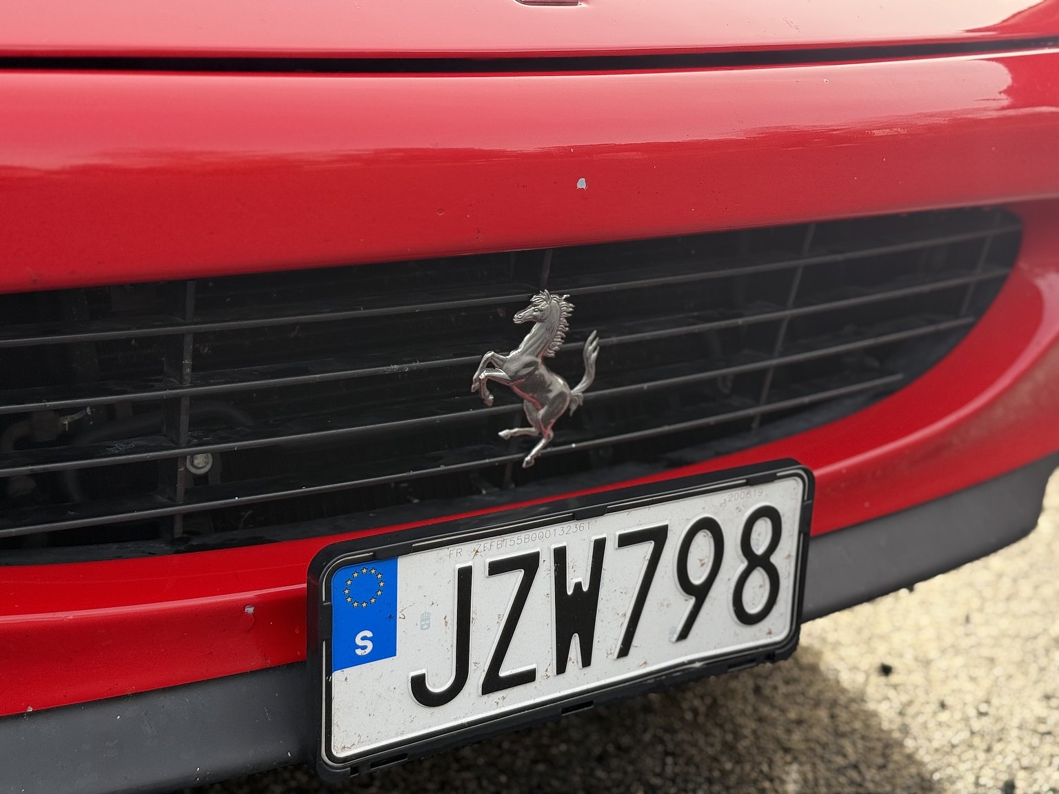 Exteriörbild på 2003 Ferrari 575M Maranello