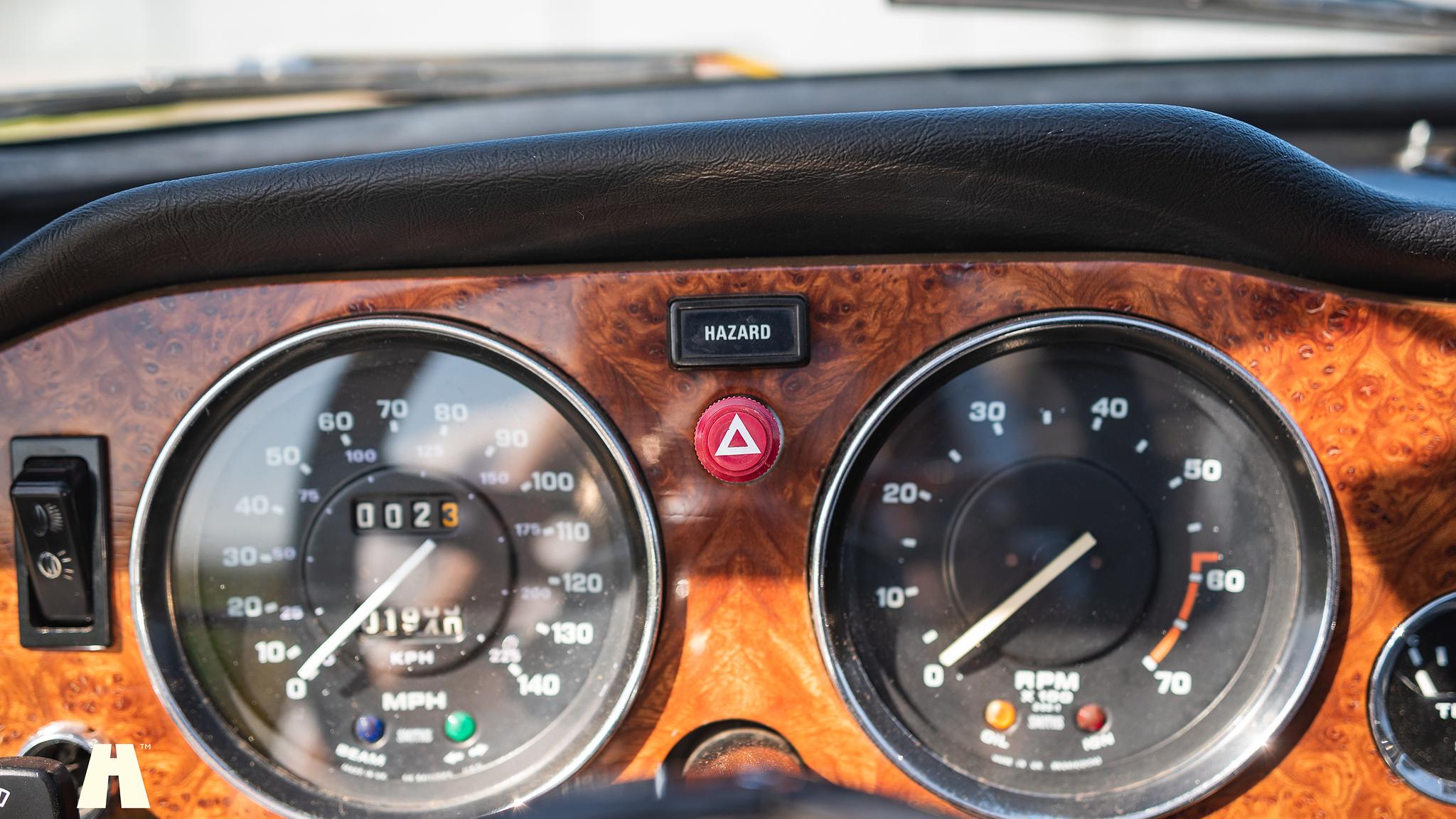 Interiörbild 1974 Triumph TR6 (17)