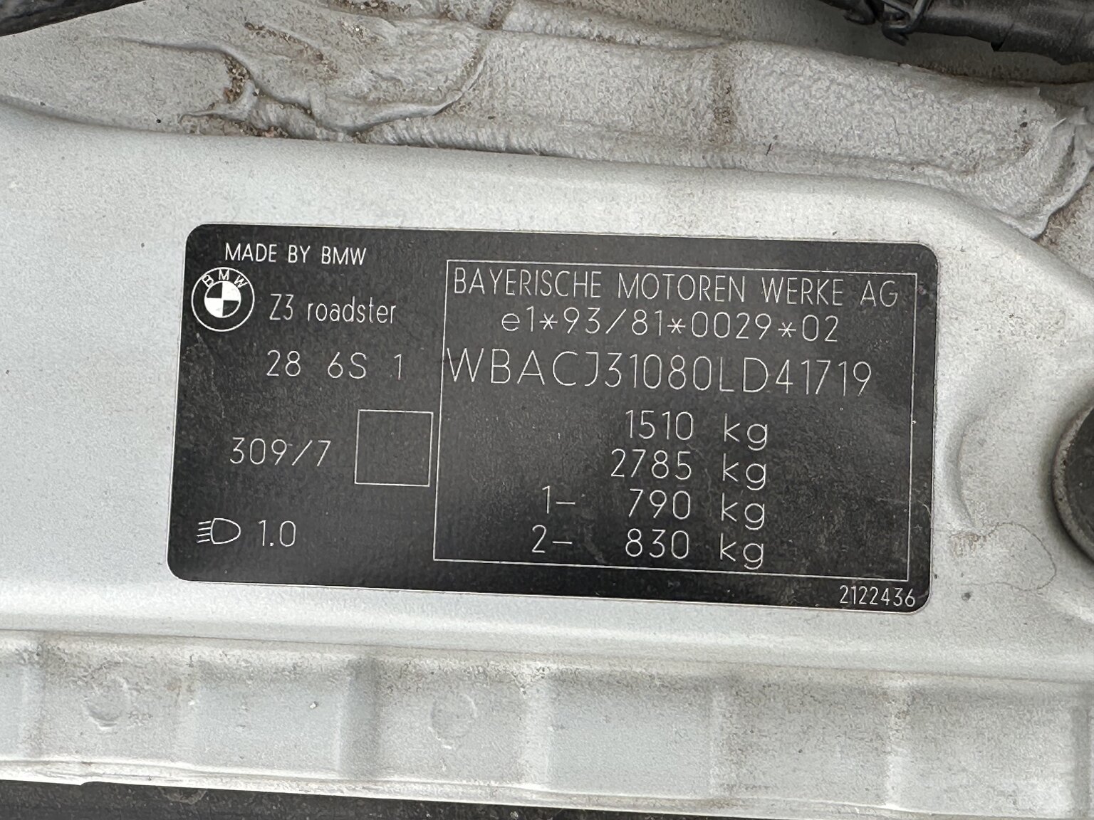 Image of 1997 BMW Z3 2.8 Roadster mechanics