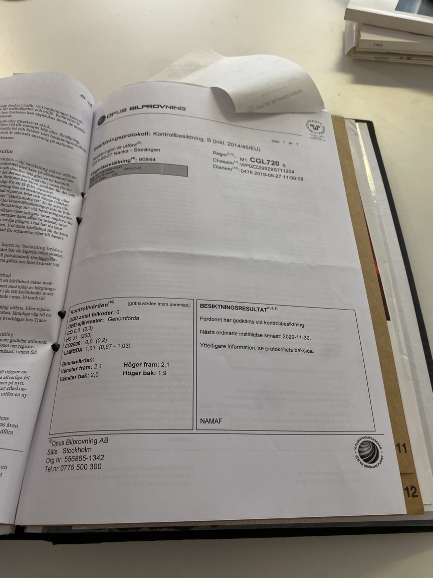 Dokumentation för 2009 Porsche 997.2 C2S Manuell (43)