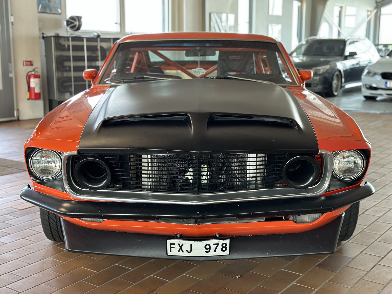 Exterior image of 1969 Ford Mustang Fastback Boss Race Car