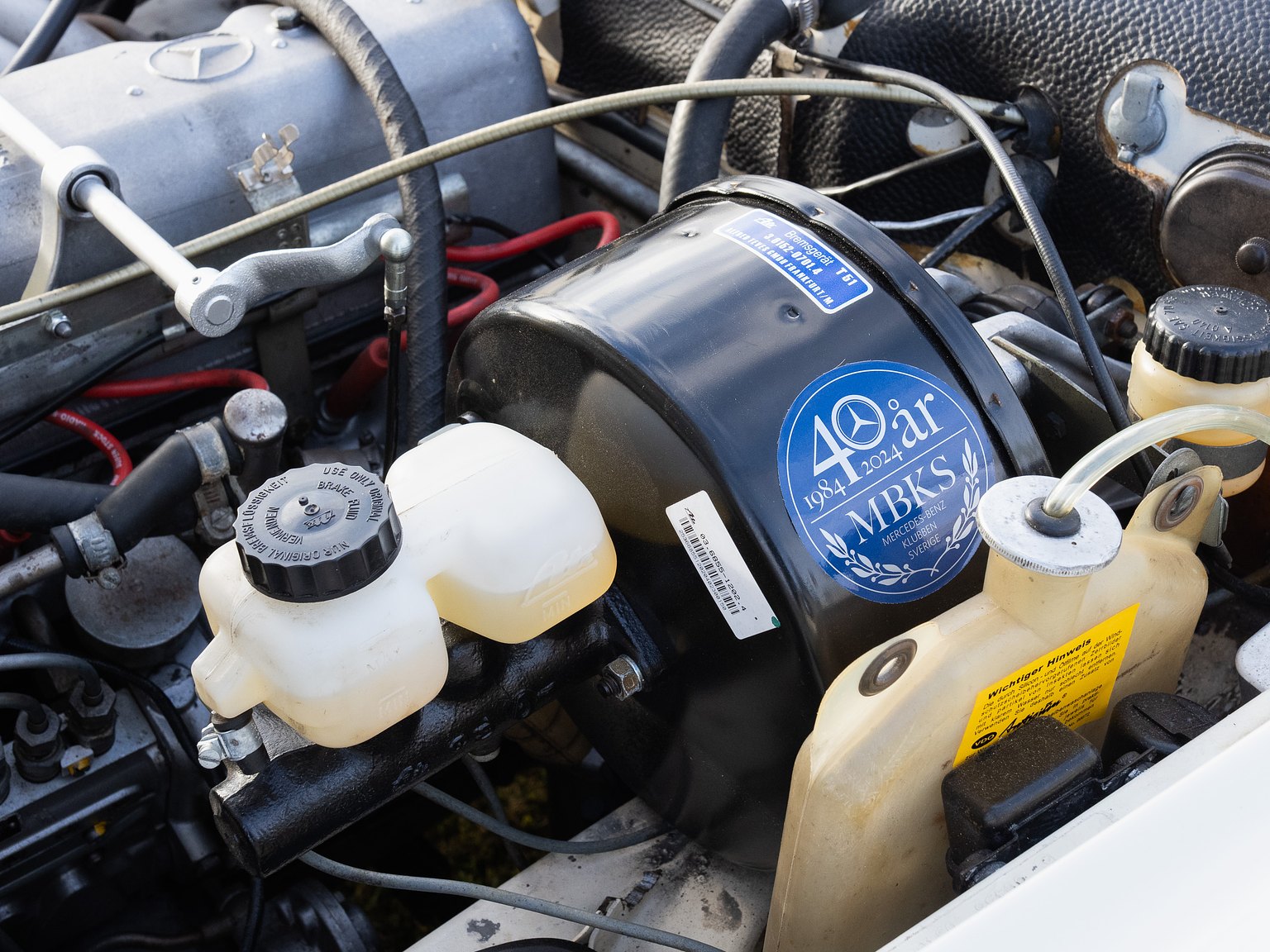 1966 Mercedes-Benz 230 SL "Pagoda", Mekanik