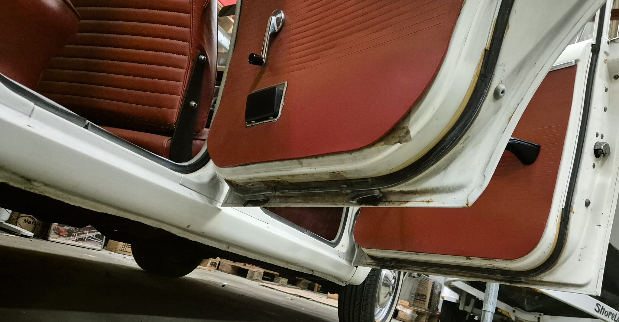 Interiörbild 1967 Toyota Corona