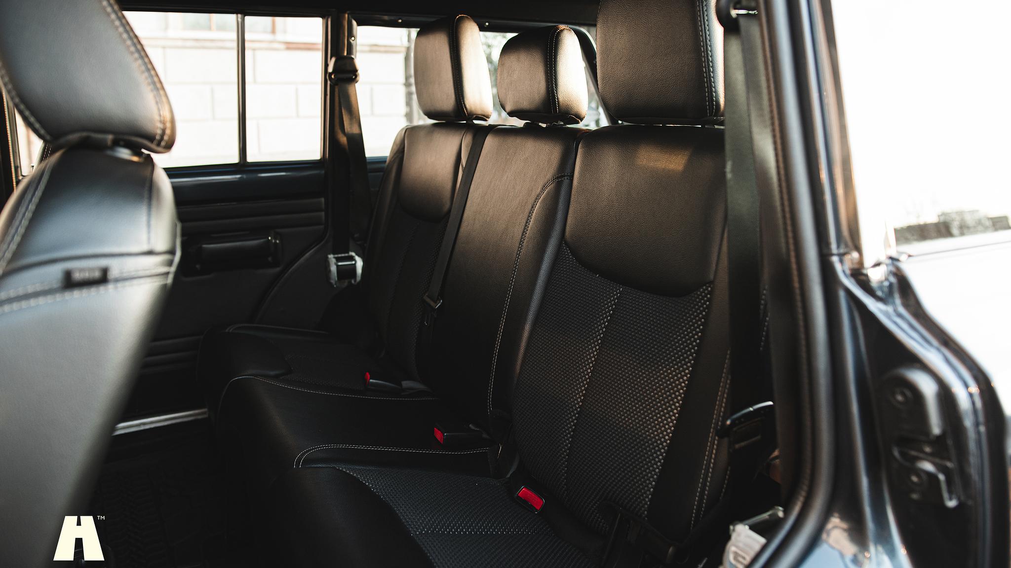 Interior image of 2015 Woodland Restomod Grand Wagoneer #002 Euro 6
