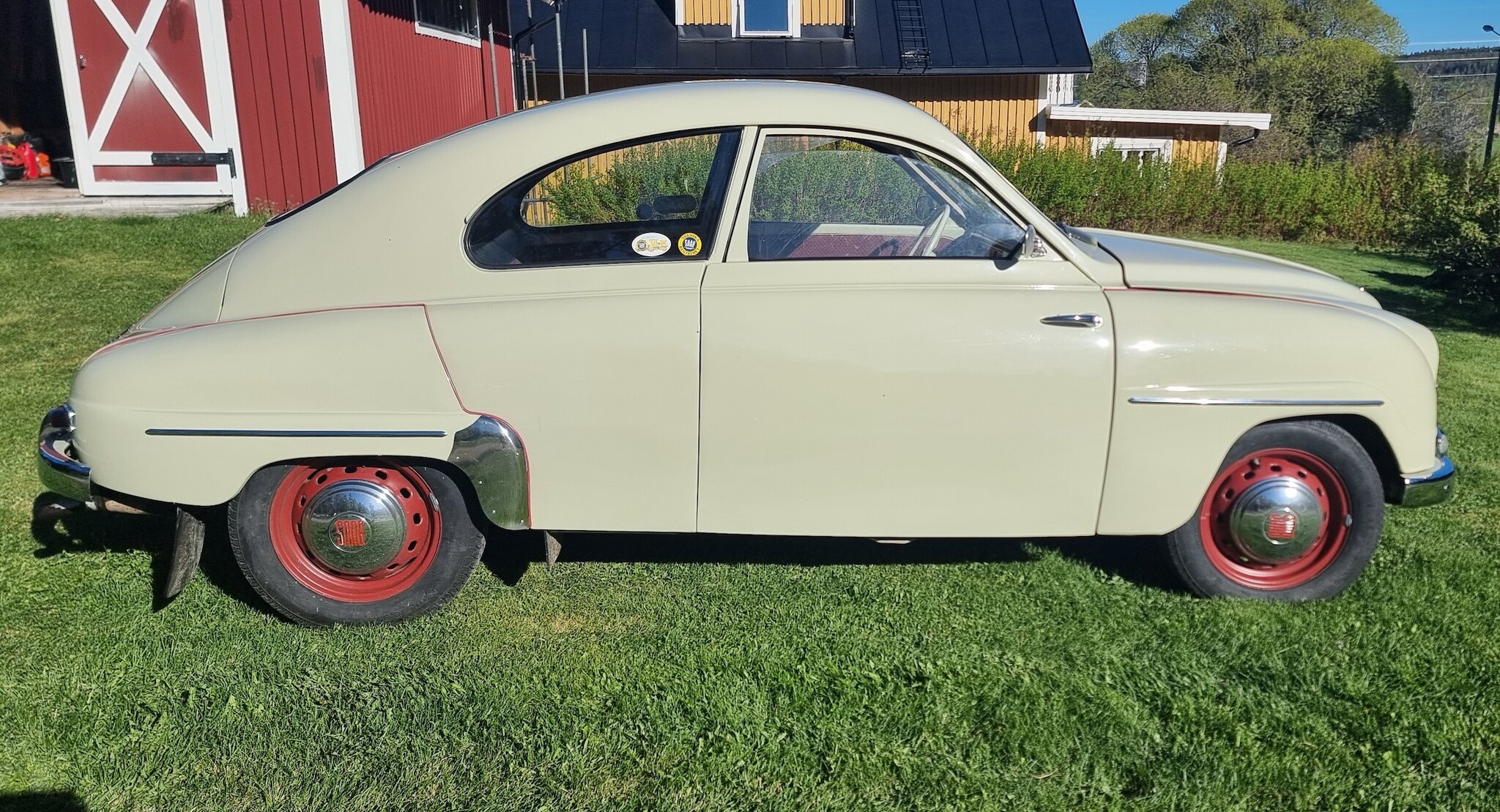 Aussenfoto 1959 SAAB 93B Deluxe