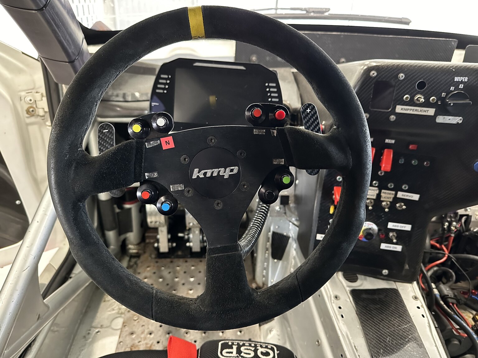 Interiörbild 2012 BMW M140 Race Car