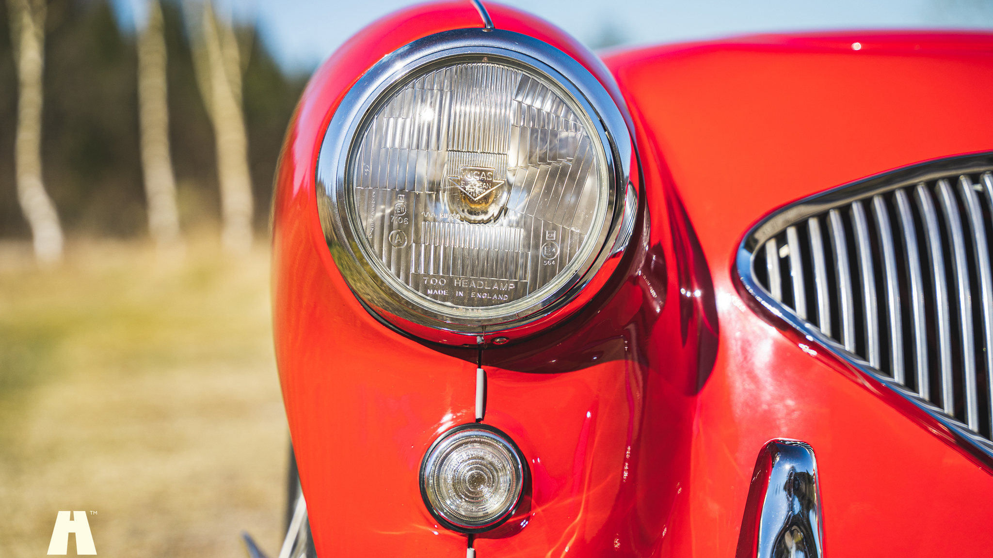 Exteriörbild på 1954 Austin Healey 100 BN1 (14)