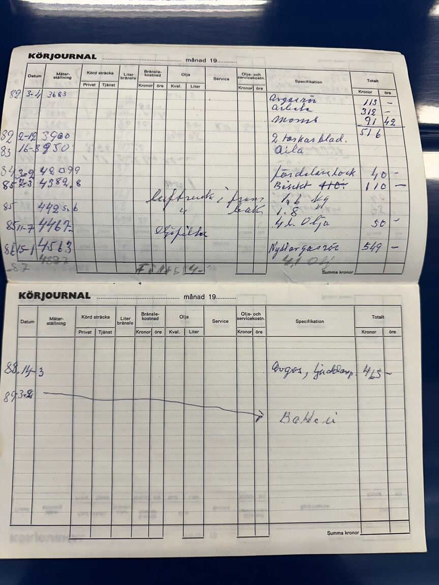 Documentation for 1974 DAF 66 Sedan 1.1