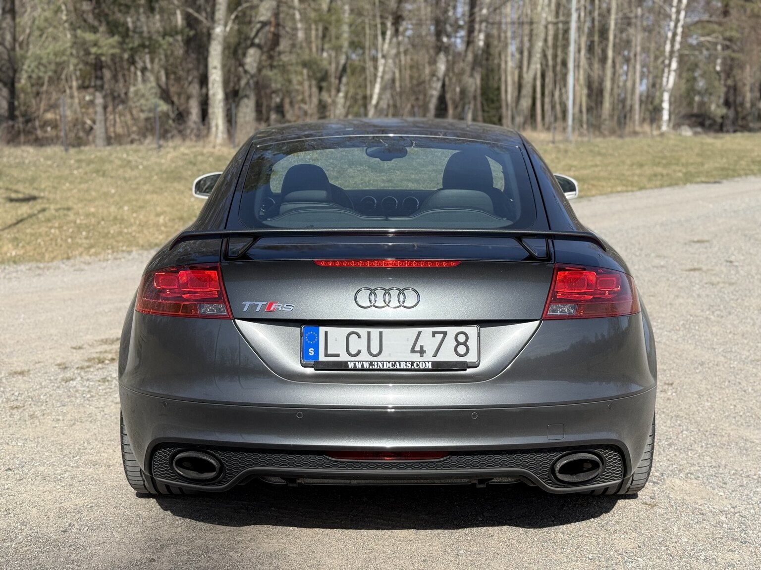 Exterior image of 2011 Audi TT RS Coupé