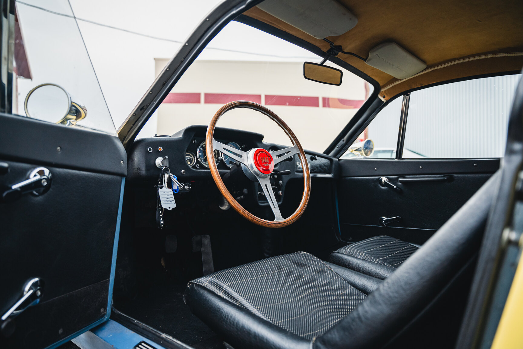Interiörbild 1969 Saab Sonett II