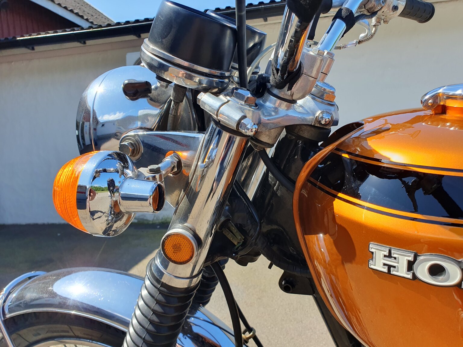 Exteriörbild på 1971 Honda CB 450 DOHC K3