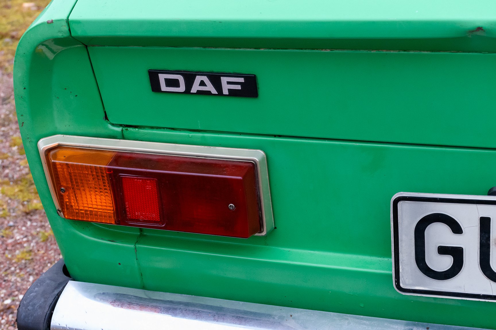 Exteriörbild på 1974 DAF 6633 - NO RESERVE