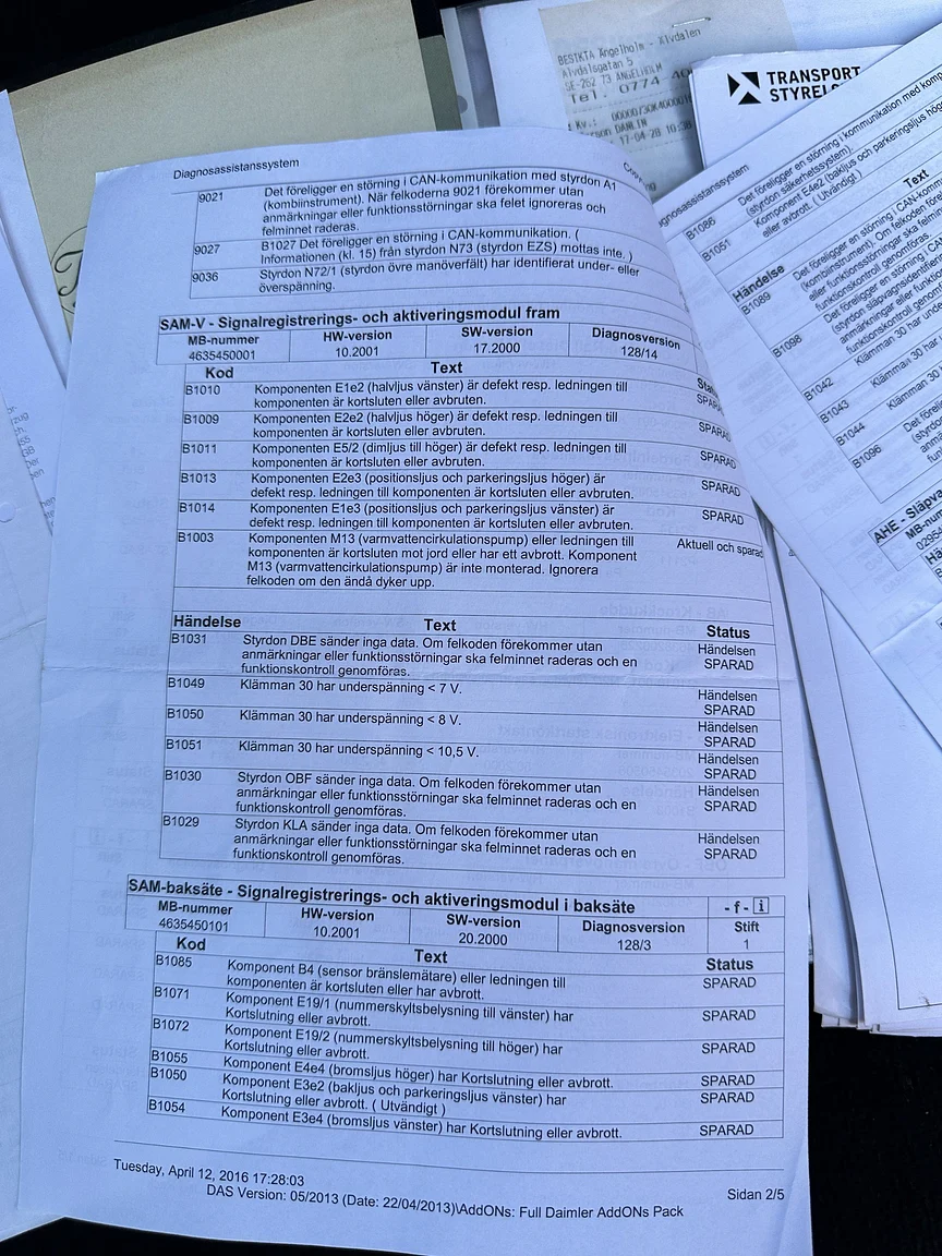 Documentation for 2002 Mercedes-Benz G400  (10)