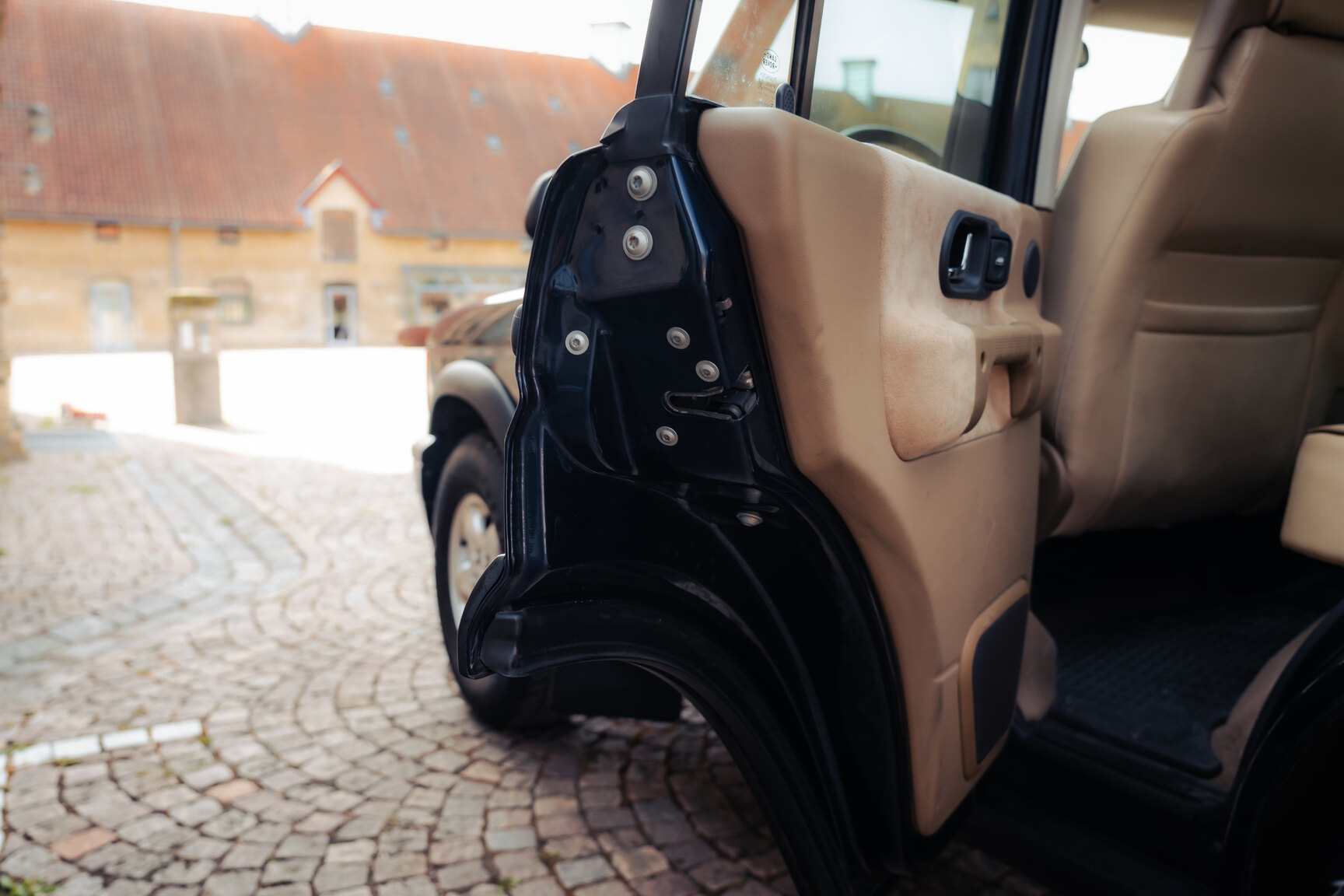 Interiörbild 1999 Landrover Discovery II V8
