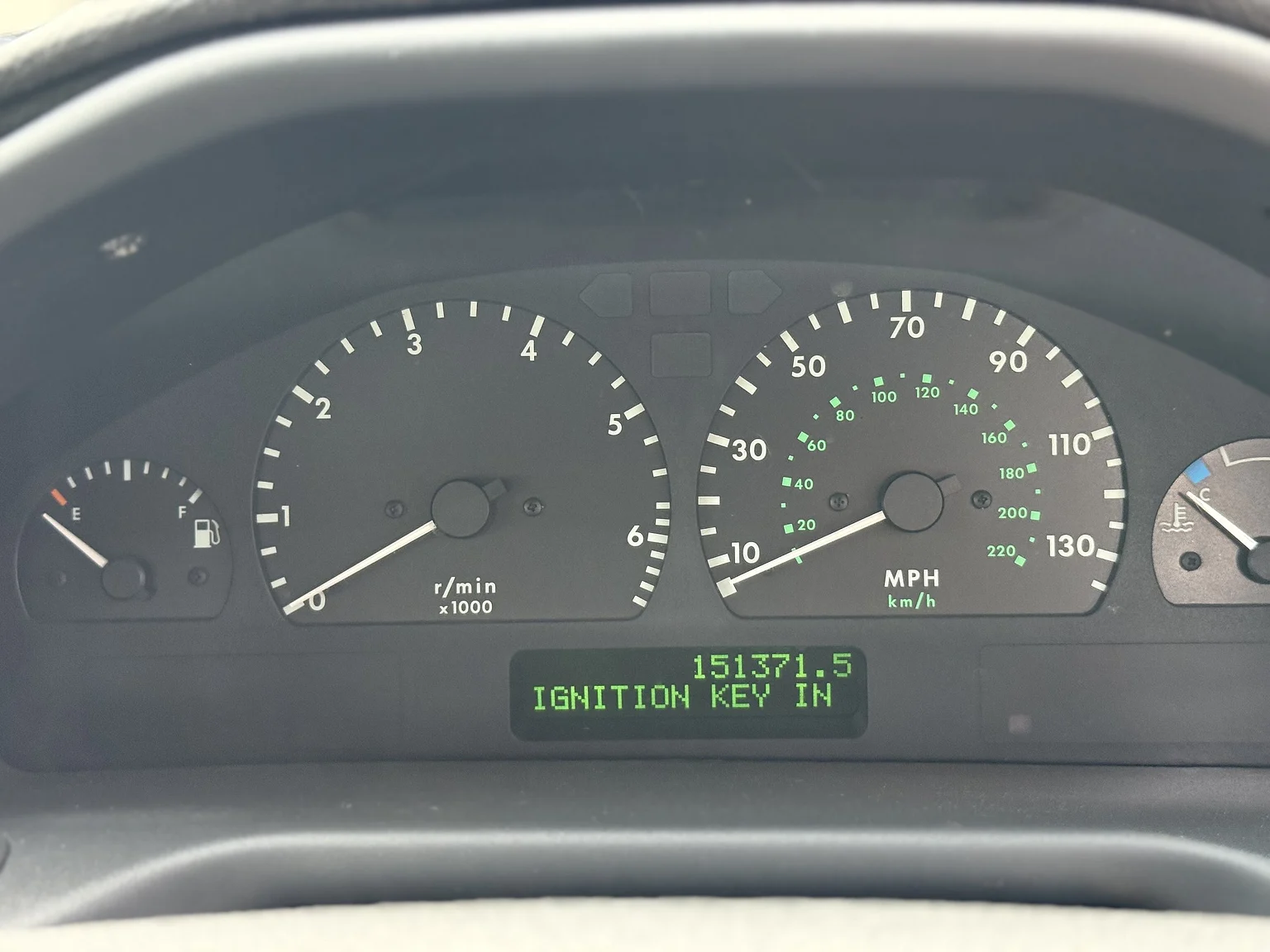 Innenraumfoto von 1998 Land Rover Range Rover P38 (10)