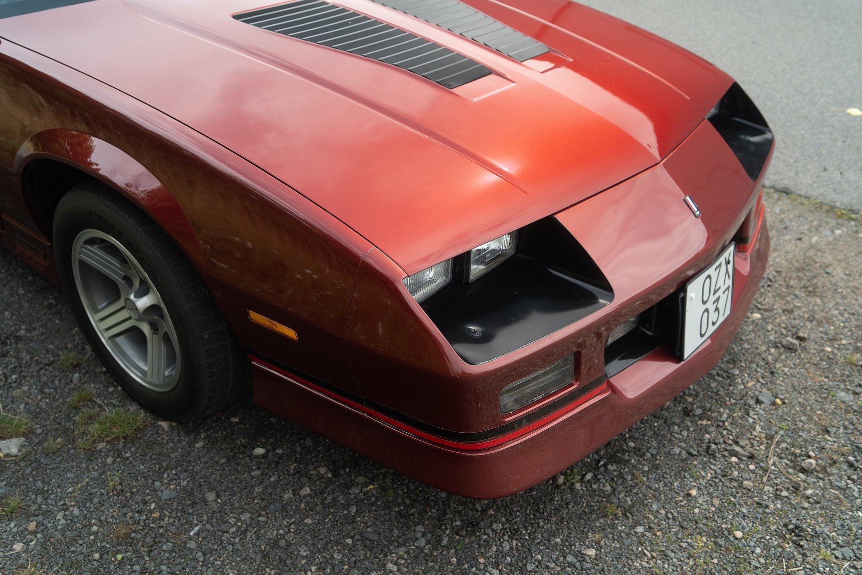 Exterior image of 1988 Chevrolet Camaro Z28 Iroc-Z Convertible
