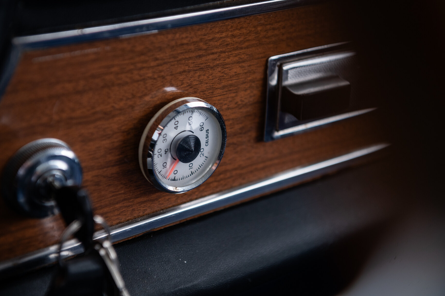 Interiörbild 1965 Lancia Flavia Coupé