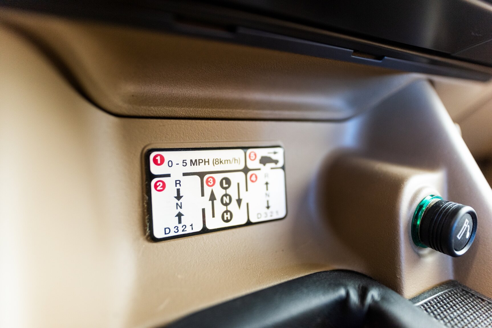 Interior image of 1999 Land Rover Discovery 4.0 V8