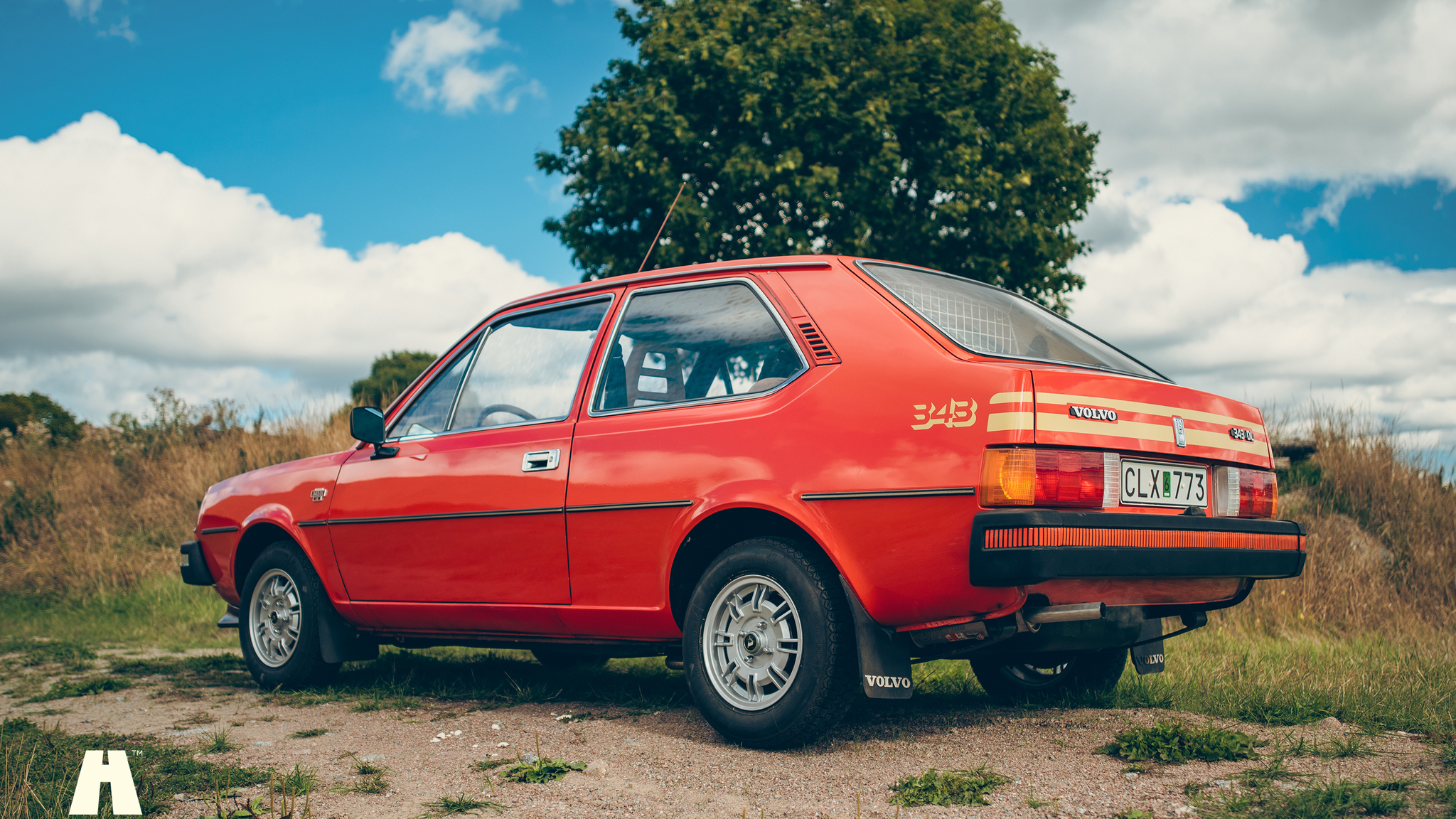 Exteriörbild på 1976 Volvo 343 DL Manuell