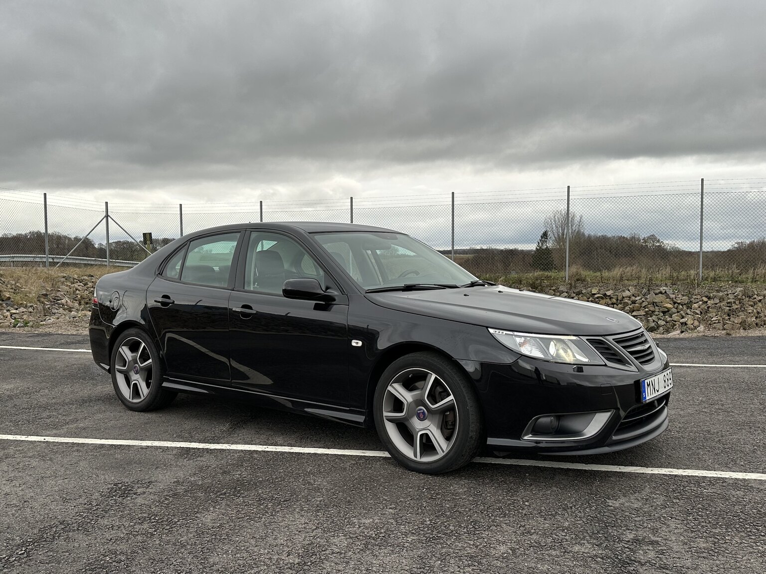 Exteriörbild på 2008 Saab 9-3 Turbo X