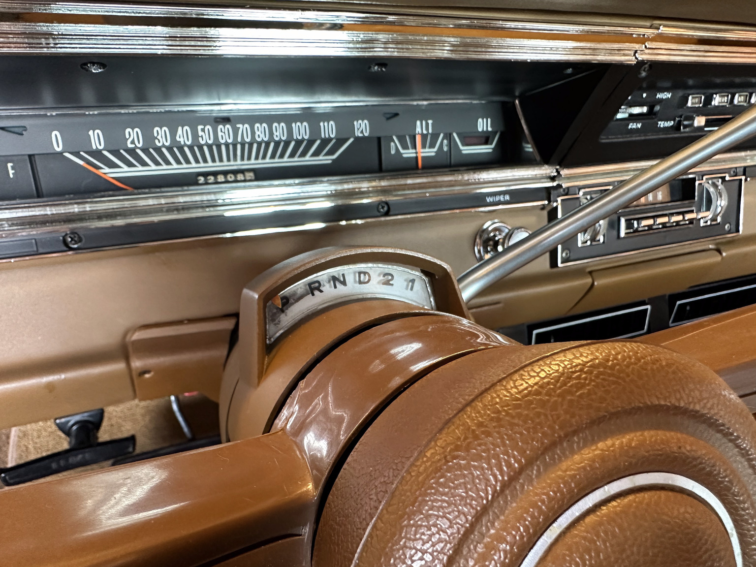 Innenraumfoto von 1969 Dodge Dart Swinger 340