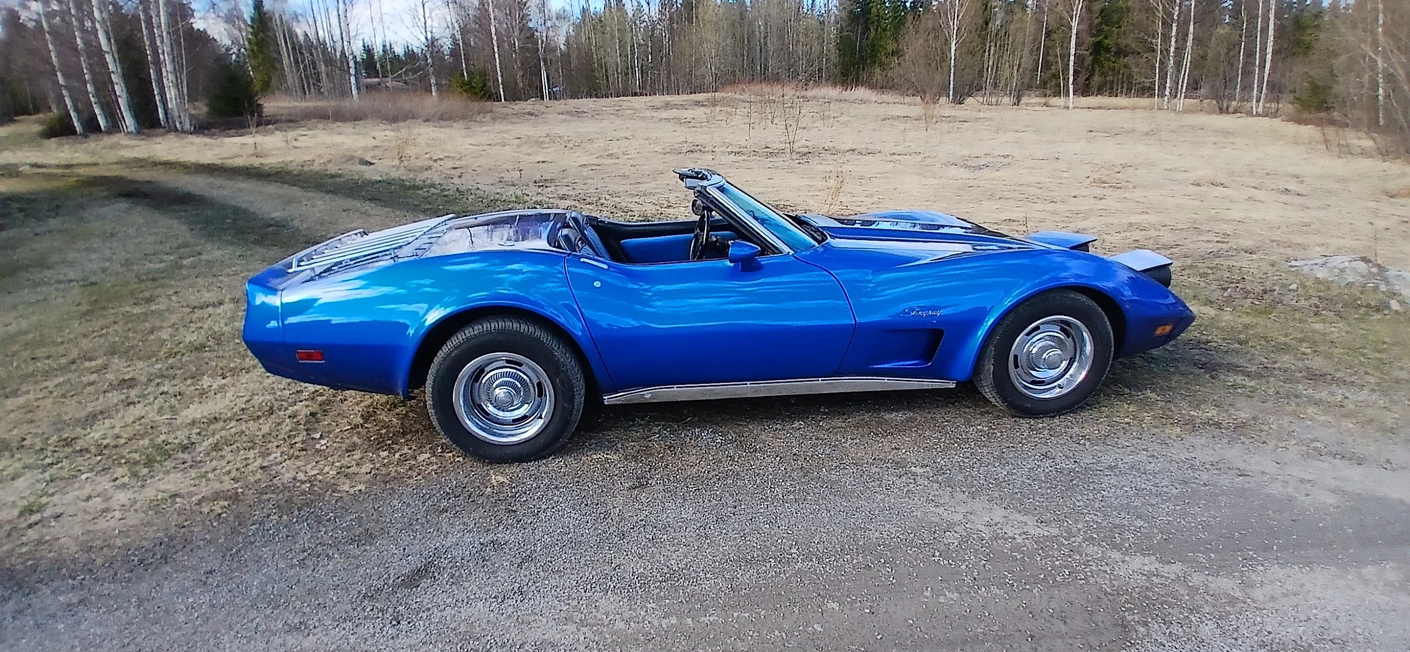 Exteriörbild på 1974 Chevrolet Corvette Stingray Convertible C3 (4)