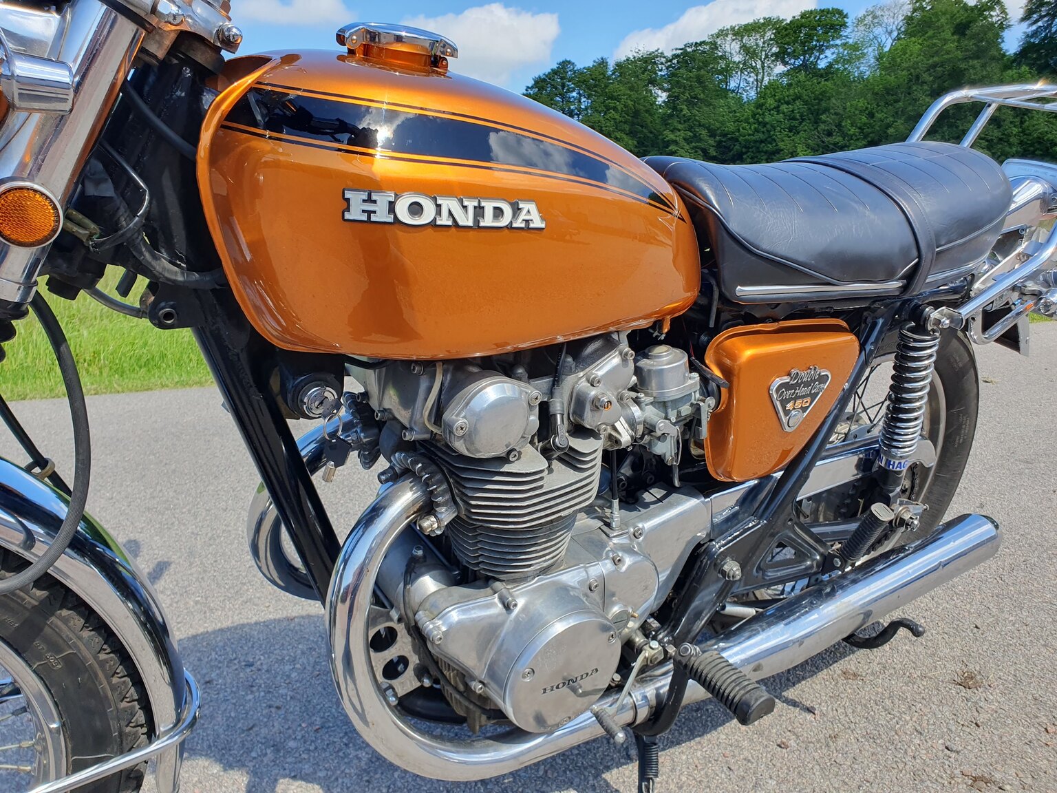 Exterior image of 1971 Honda CB 450 DOHC K3