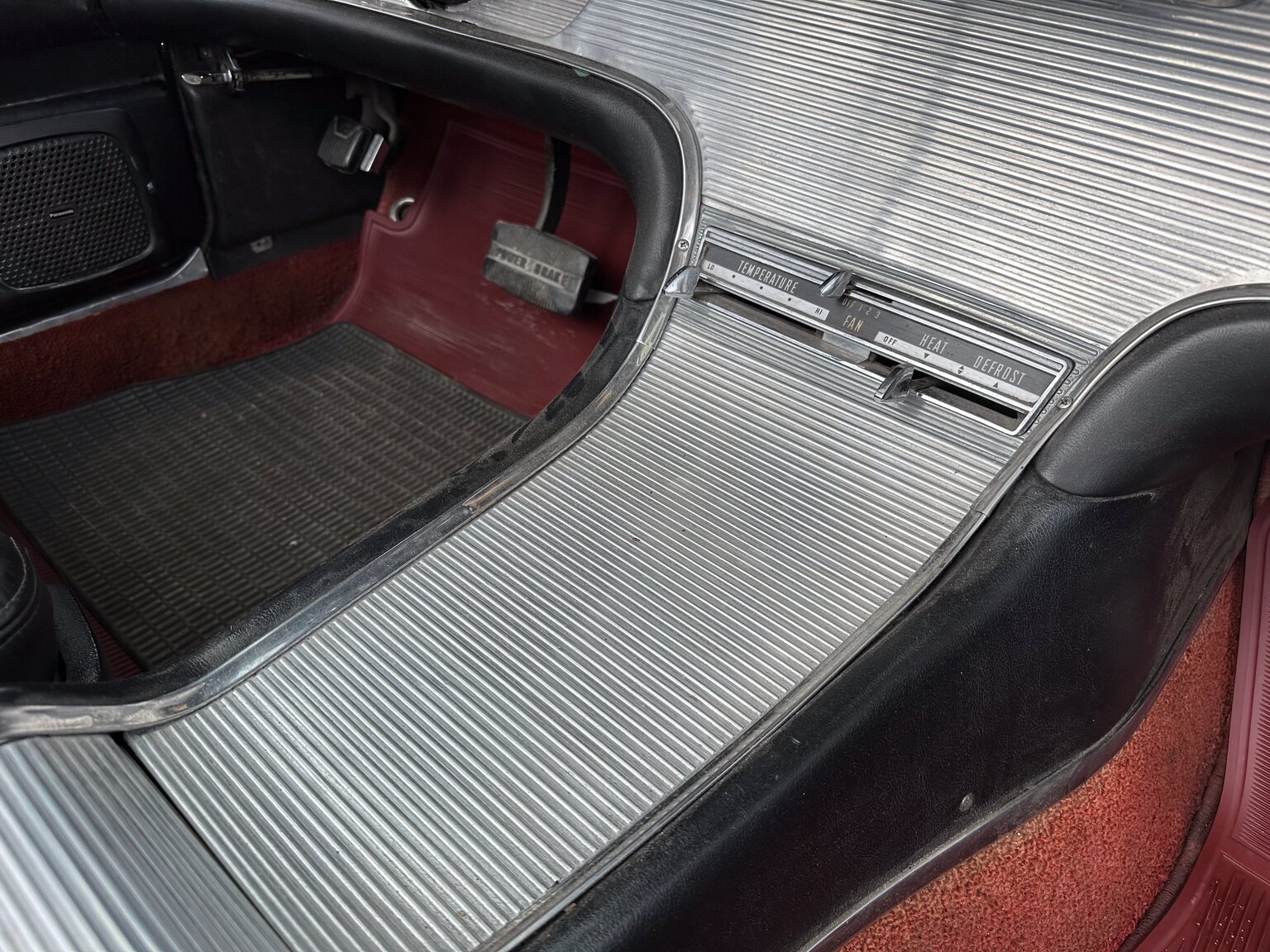 Interiörbild 1962 Ford Thunderbird Convertible