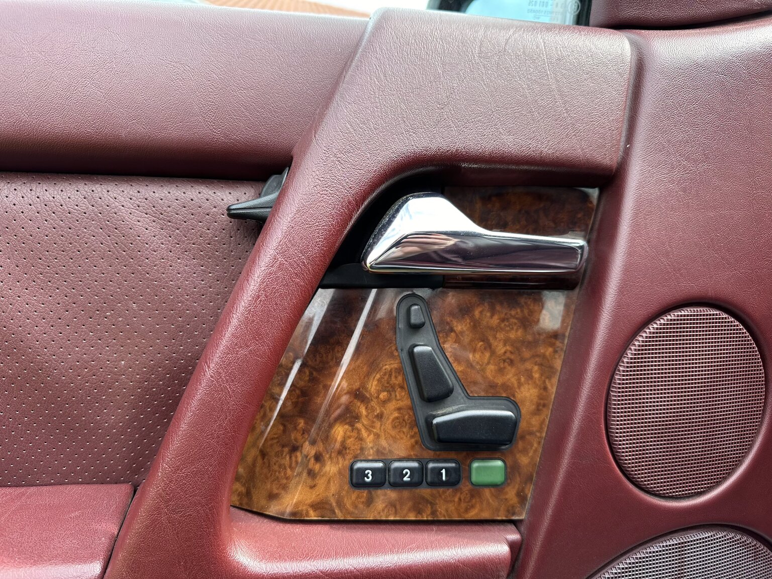 Interiörbild 1992 Mercedes-Benz SL 500