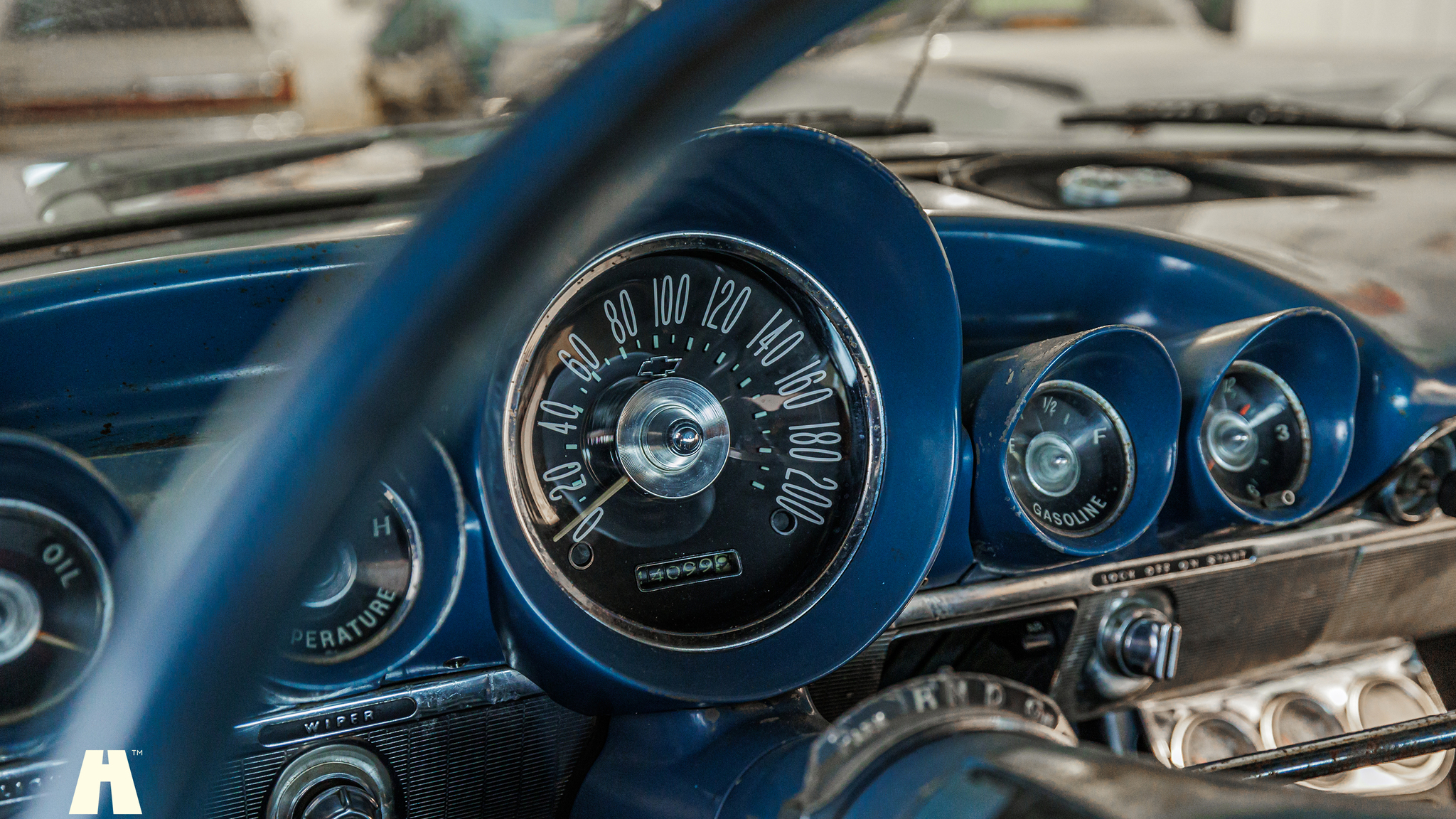 Interiörbild 1959 Chevrolet Impala 348