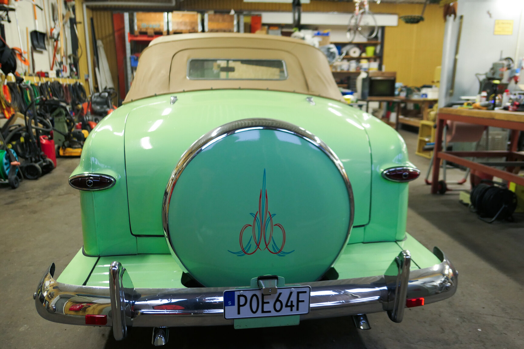 Exterior image of 1949 Ford Custom Convertible