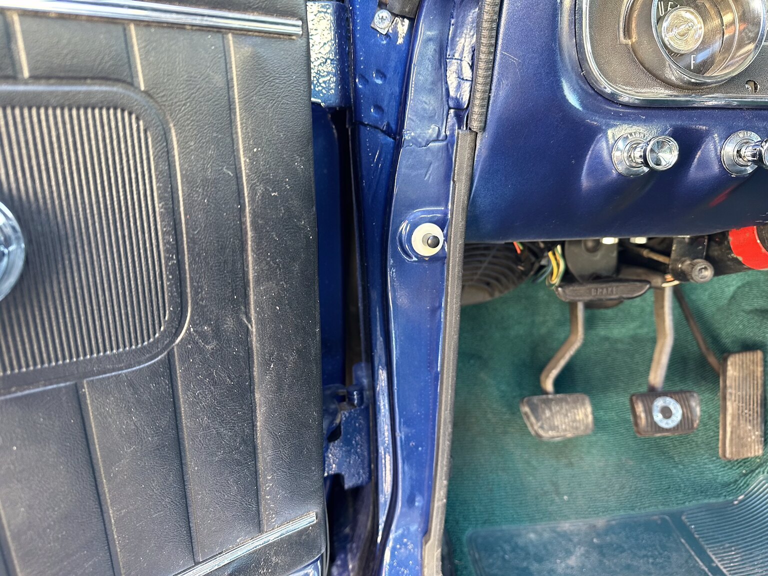 Interiörbild 1965 Ford Mustang Fastback 351W (6)