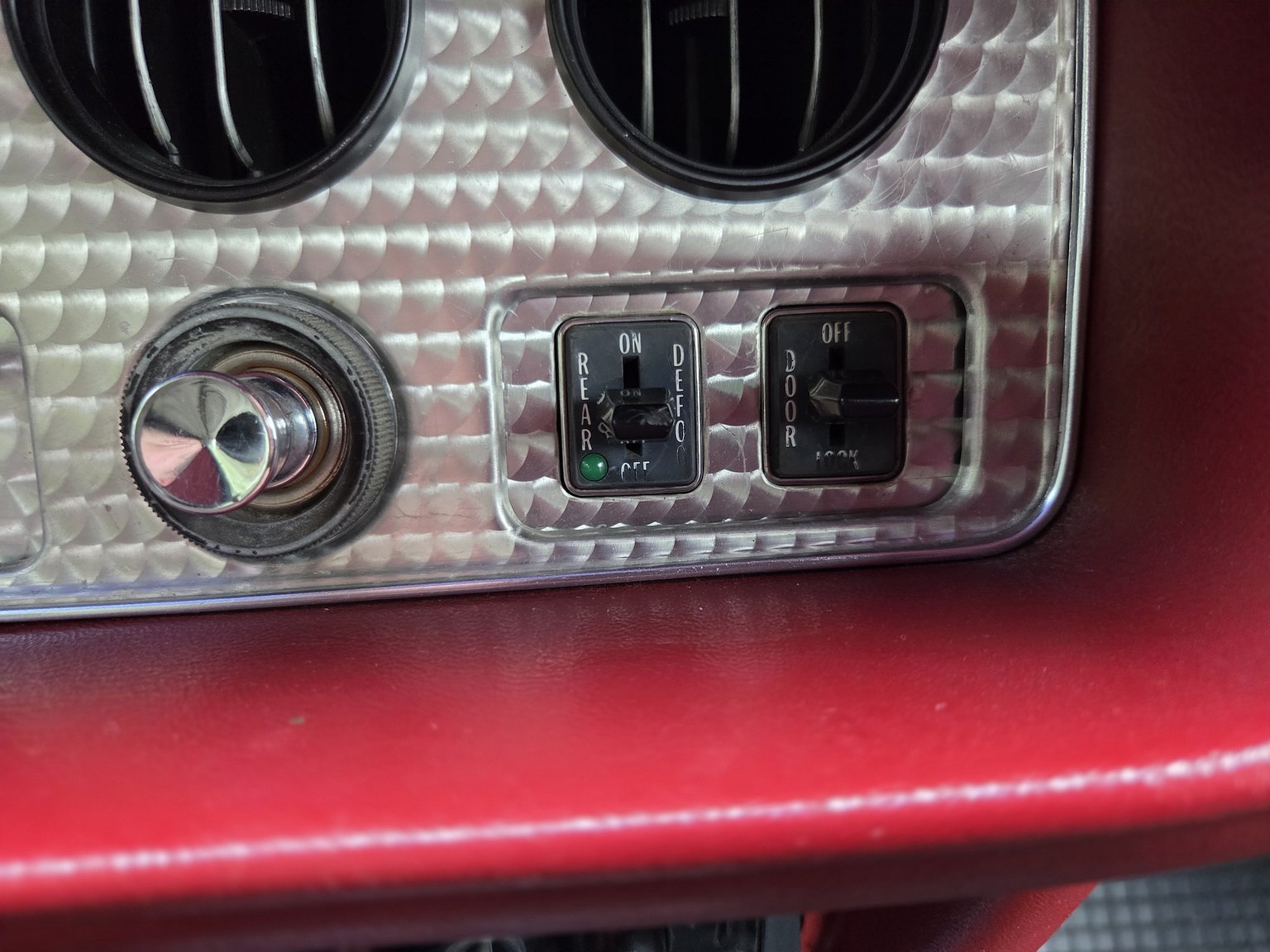 Interiörbild 1976 Pontiac Firebird Trans Am