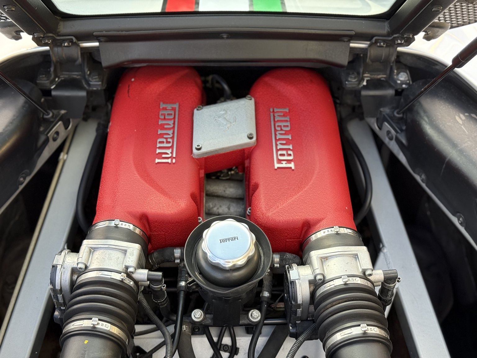 2001 Ferrari 360 Spider, Mekanik