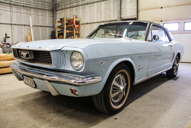 Exteriörbild på 1966 Ford Mustang 289 Hardtop