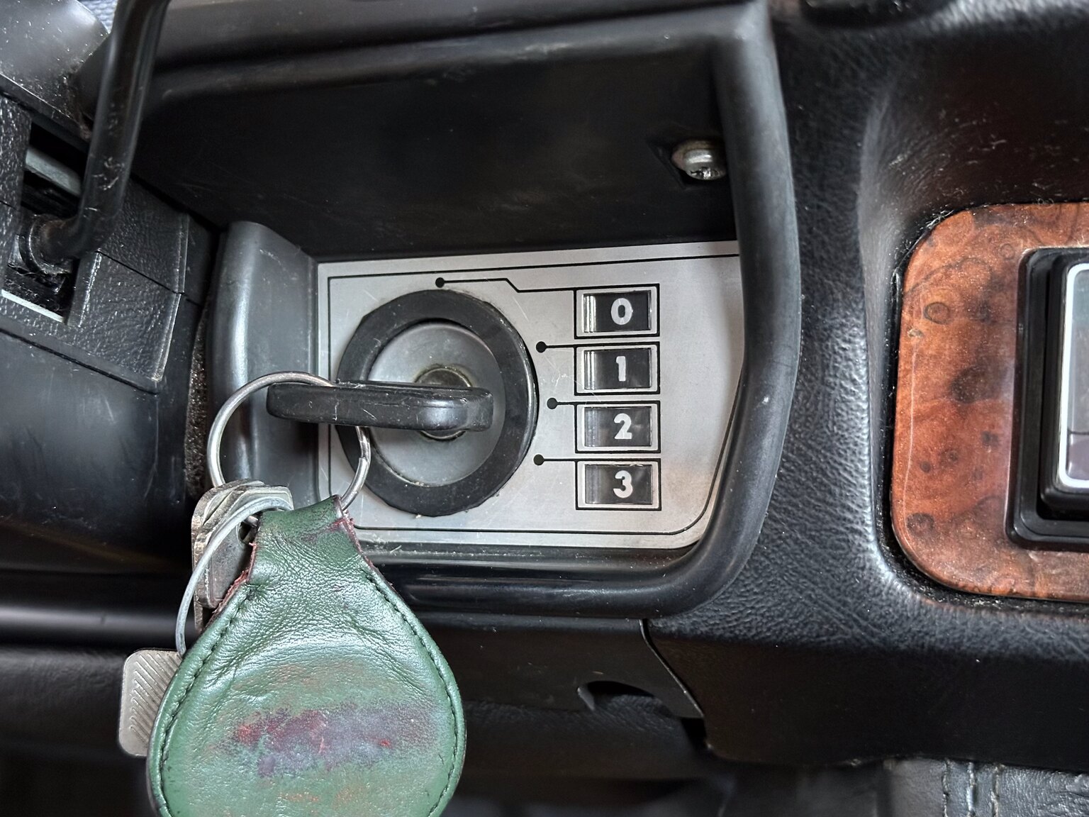 Innenraumfoto von 1985 Jaguar XJ-SC